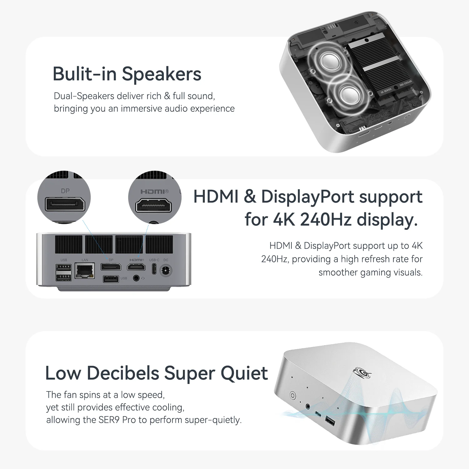 Beelink SER9 PRO AMD Pro Ryzen™ AI 9 HX 370